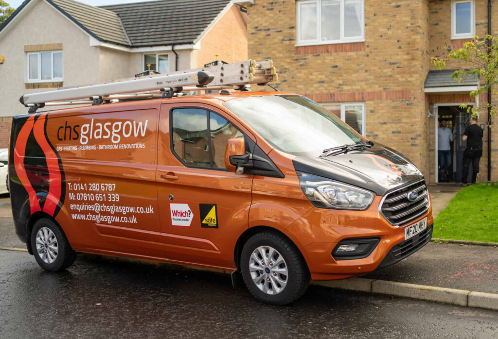boiler repair van in Glasgow